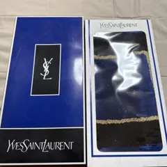 【新品未開封】Yves Saint Laurent バスマット 青黒のサムネイル