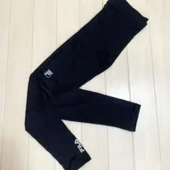 新品【FILA フィラ】メンズ　レギンス　タイツ　ネイビー スポーツ　吸水速乾のサムネイル