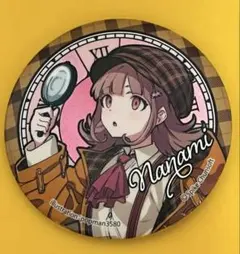 ダンガンロンパ ダンロン 缶バッジ BIG ホログラム 七海千秋