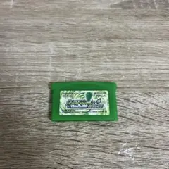 ポケットモンスターリーフグリーン　ゲームボーイアドバイスソフト