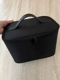 【美品】無印用品　旧型ナイロンメイクボックス　ブラック　黒　Mサイズ