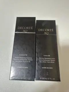 【未開封】DECORTE AQ エマルジョンER &ローションER 200ml