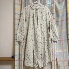 Samantha Mos2 ロングシャツワンピース 生成りF