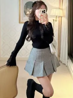 千鳥 ミニスカート