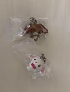サンリオ めじるしアクセサリー シュガーバニーズ しろうさ くろうさ