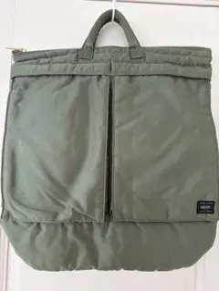PORTER 吉田カバン 旧型ヘルメットバッグ セージグリーン - メルカリ