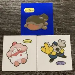 ポケモンデコキャラシール(ドオー、ペロリーム、テツノカイナ)3枚セット