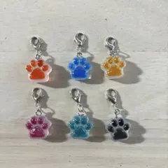 レジン　肉球　チャーム