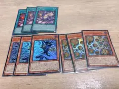 黒魔導のカーテン　王のしもべブラックマジシャン　増殖するクリボー！　3枚セット