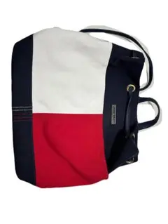 トートバッグ ネイビー ホワイト レッド