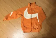 Nike フリースジャケット Sサイズ オレンジ