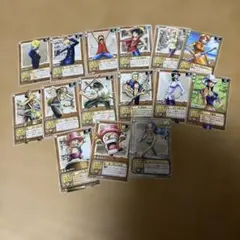 美品】ワンピース カードダス9枚（被りあり）ゾロ三刀流・ルフィ海賊団