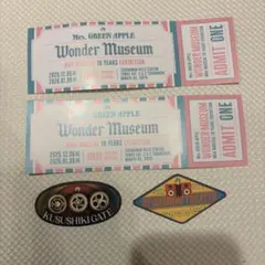 Mrs. GREEN APPLE Wonder Museum 入場券2枚