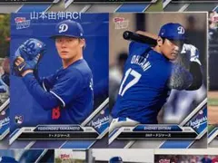 【残りわずか】Topps Now ドジャース セット 大谷翔平 山本由伸 RC