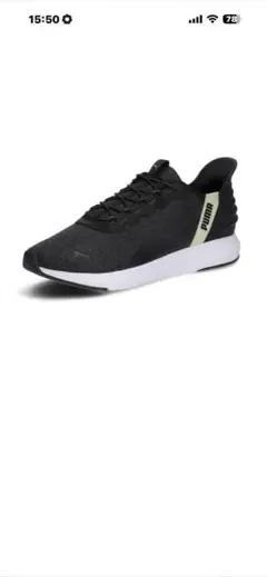 【新品/美品】PUMA プーマ スニーカー 30cm ブラック/グリーンのサムネイル