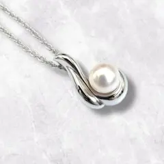 TASAKI パールネックレス シルバー925 刻印 レディース r8326