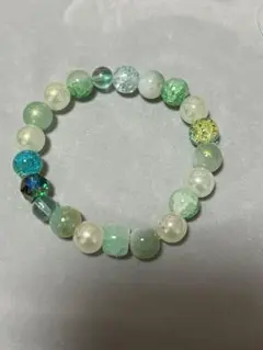 JOJO  DIY ブレスレット　　ガラスビーズ　　ハンドメイド