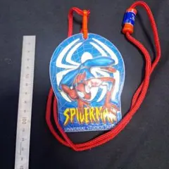 USJ スパイダーマン パスケース ストラップ 廃盤品