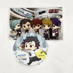 あんスタ ジョイポリス クリア ブロマイド 流星隊 千秋 鉄虎 翠 忍 奏汰