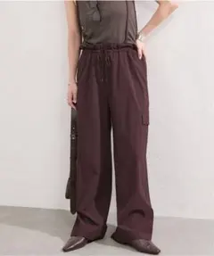 25SSJOURNAL STANDARD ナイロンストレッチサスペンダーパンツ