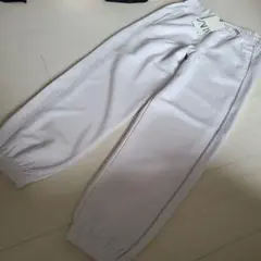 最終値下げ❤️新品❤️ザラ　キッズ　サイズ10男女兼用着用可能ジョガーパンツ白