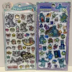 うるちゅるシール トムとジェリー プチドロップステッカー モンスターズインク