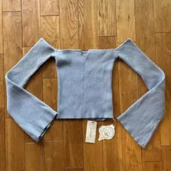 Sea Room Lynn オフショルダーセーター
