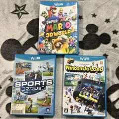 Wii U ゲームソフト 3本セット