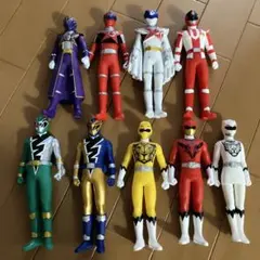 戦隊ヒーロー ソフビフィギュアセット