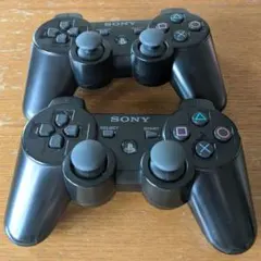 SONY PS3 コントローラー 2個セット ブラック