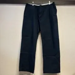 EDWIN ネイビーワイドチノパン