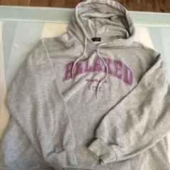 lovetoxic グレー フード付きパーカー