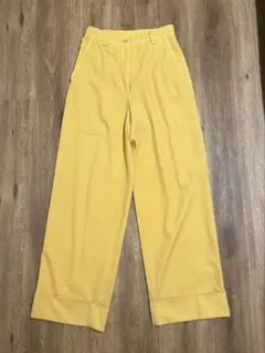 DRIES VAN NOTEN スラックス イエロー 34