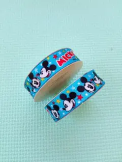 キャラクターリボン　ミッキーマウス　2個セット