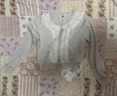 ピンク　カーディガン