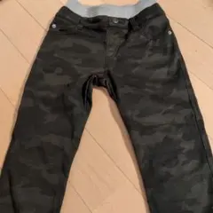 カモフラージュ柄 ロングパンツ 100cm
