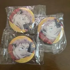 呪術廻戦 呪缶バッジ vol.2 虎杖悠仁 3個セット