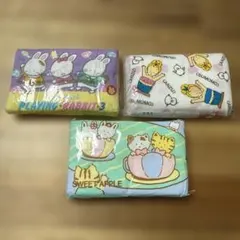 昭和　レトロ　 ポケットティッシュ 3種セット