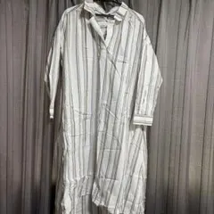 グローバルワーク　シャツワンピ