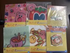 星のカービィ 一番くじ　ジッパーバッグ4種 ラバーアソート2種