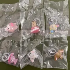 ガチャ　サンリオキャラクターズ　ゆるっとめじるしアクセサリー　全６種