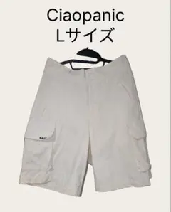 CIAOPANIC チャオパニック ヘリンボーン カーゴショートパンツ Lのサムネイル