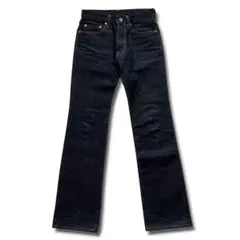 良品 濃紺 IRON HEART 21oz 461 ブーツカット デニム パンツのサムネイル