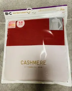 【新品】ユニクロC 極暖 ヒートテック カシミヤブレンド タートルネックT XL