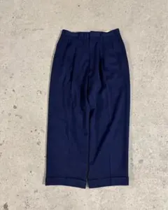 50s wool gabadin ウールギャバ　スラックス　極太　ストレート