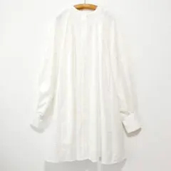 フリークスストア マオカラーピンタックミニワンピース チュニック丈 ゆったり