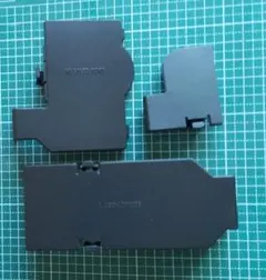 ゲームキューブ　裏底カバー　ケース　蓋　フタ　黒　ブラック