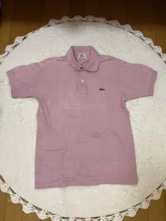 LACOSTE ピンク ポロシャツ　2