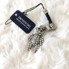 ✨未使用✨ SWAROVSKI　スワロフスキー　ベアチャーム　ストラップ　クマのサムネイル
