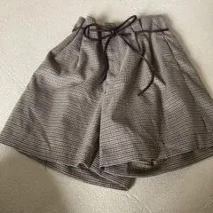 INGNI チェック柄ショートパンツ キュロット　Mサイズ